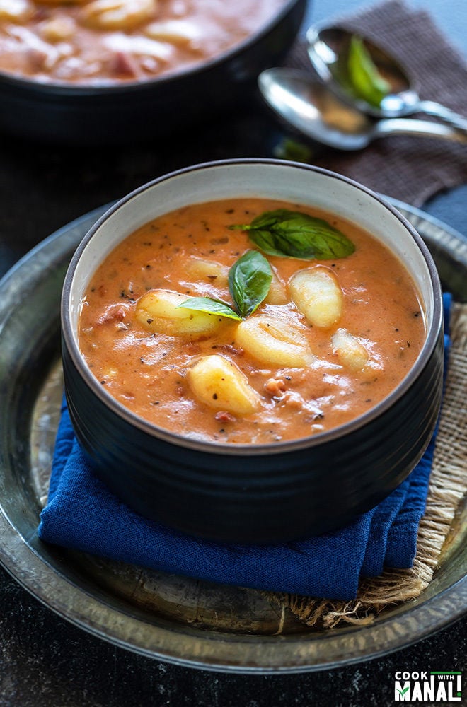 Image of Instant Pot Creamy Tomato Gnocchi Soup